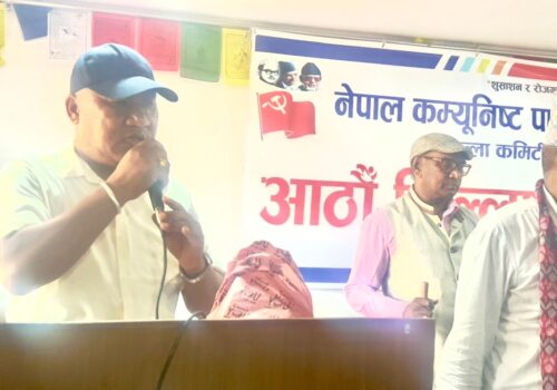 नेकपा एस नवलपरासीको अध्यक्षमा कुमार आले