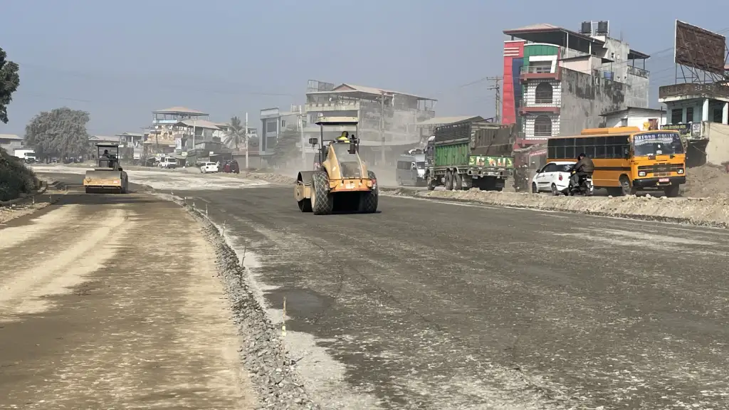 बुटवल–दाउन्ने सडक स्तरोन्नति अलपत्र : तेस्रो पटकको म्याद सकिँदै, काम अझै अधुरै